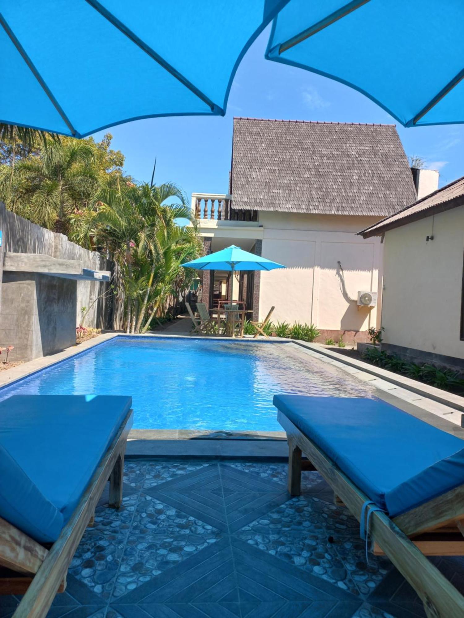 Kusuka Bungalow Gili Trawangan Eksteriør bilde