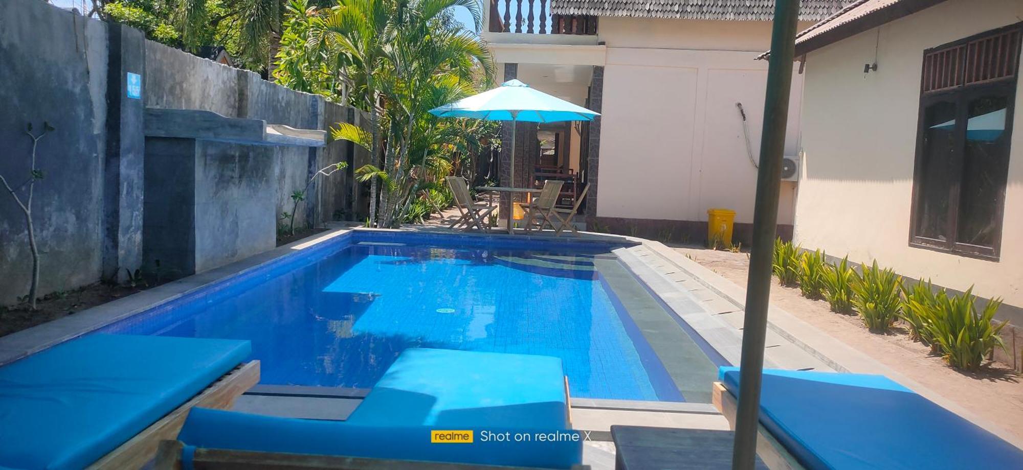 Kusuka Bungalow Gili Trawangan Eksteriør bilde